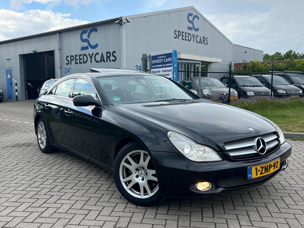 Mercedes-Benz CLS 3.5 Cls350 CGI Automaat Leer Schuifdak Vol, Auto's, Automaat, Achterwielaandrijving, Zwart, 4 stoelen