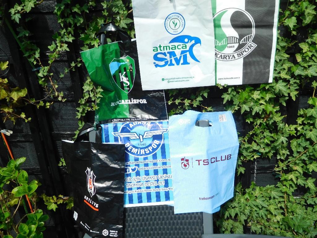 Div  Turkse Fan shop   plastic tasjes voor verzamelaar), Sieraden, Tassen en Uiterlijk, Ophalen of Verzenden, Gebruikt, Overige merken