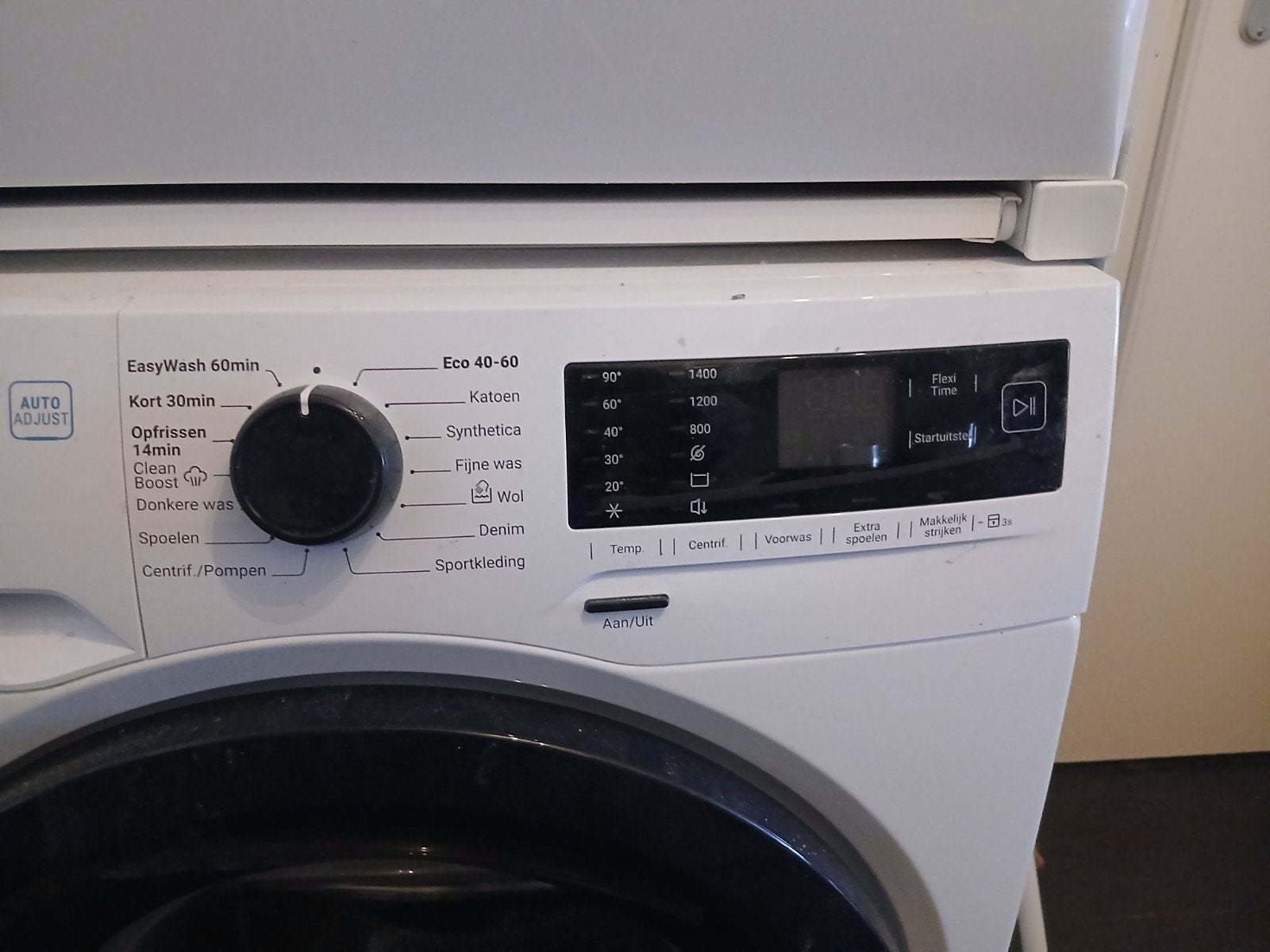 Zanussi Voorlader Wasmachine 8kg 1400 toeren, 1200 tot 1600 toeren, Gebruikt, 8 tot 10 kg, Voorlader