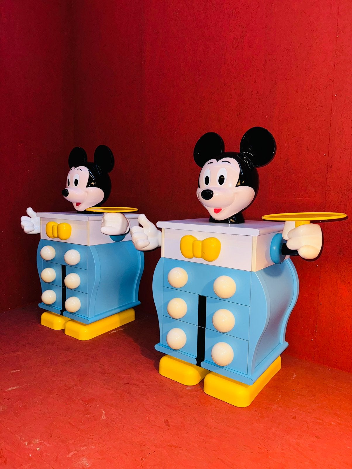 Twee Mickey Mouse ladekasten van Starform door Pierre Colleu, Ophalen of Verzenden, A, A, A