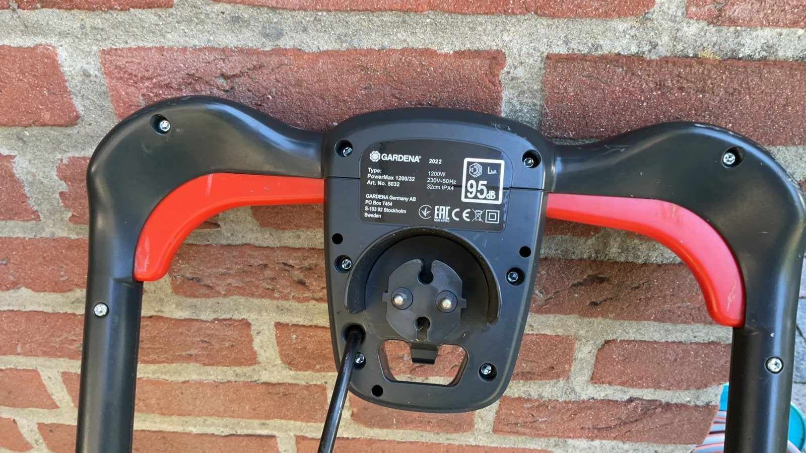GARDENA GRASMAAIER IN GOEDE STAAT, Ophalen, Cirkelmaaier, Gebruikt, Elektrische grasmaaier