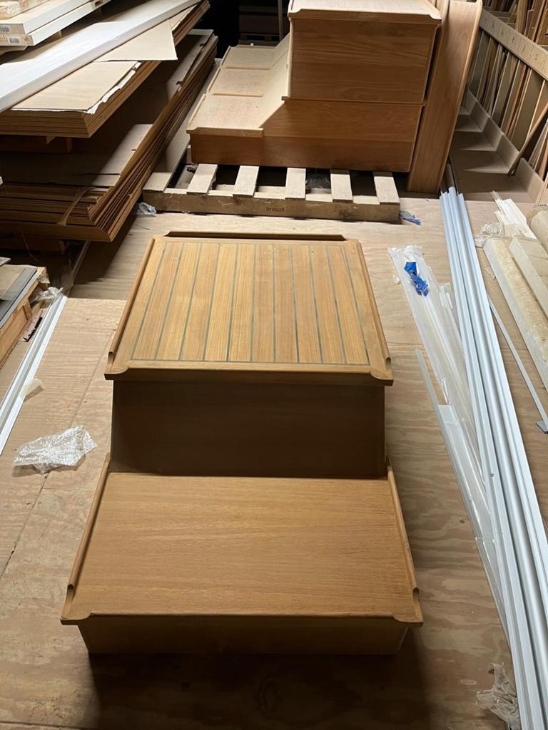 Teak motorkisten, Ophalen, Nieuw