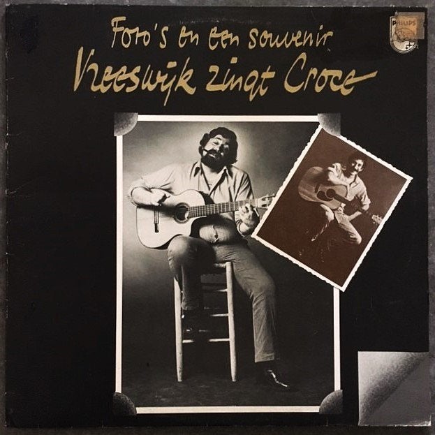 LP Cornelis Vreeswijk Zingt Croce ( Jim ) 1976, LP, Gebruikt, Ophalen of Verzenden, Levenslied of Smartlap