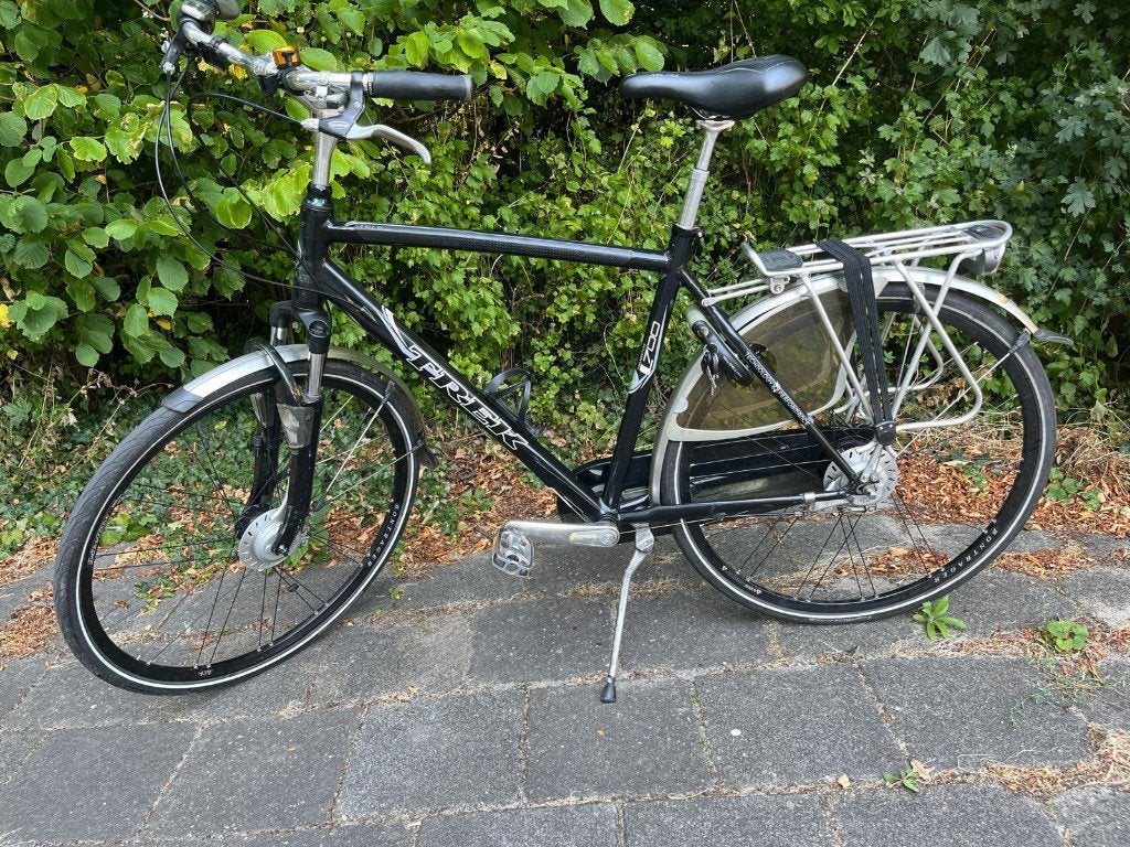 Trek Navigator 700 herenfiets, Fietsen en Brommers, Fietsen | Heren | Herenfietsen, Gebruikt, Versnellingen, Schijfrem, 53 tot 57 cm