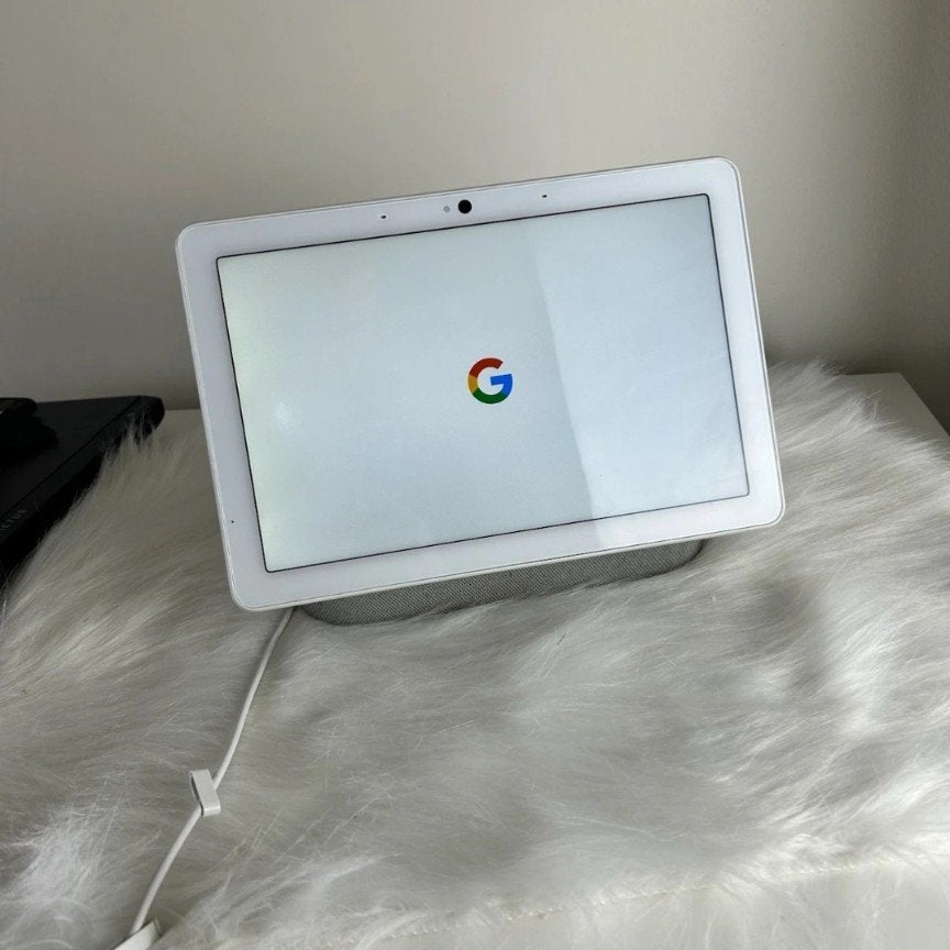 Google Nest Hub Max Wit - Smart Display met Google Assistent, Google, Zo goed als nieuw, Wi-Fi, Ophalen