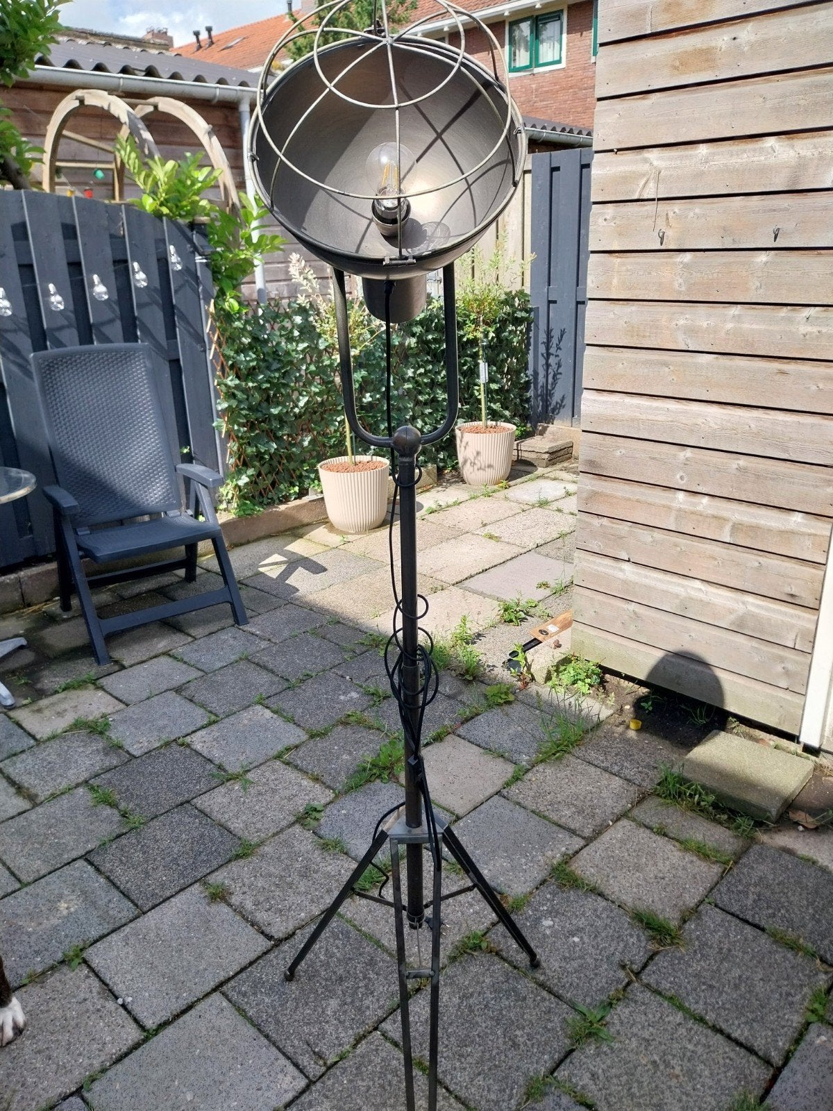Staandelamp, Ophalen, Zo goed als nieuw, Minder dan 100 cm