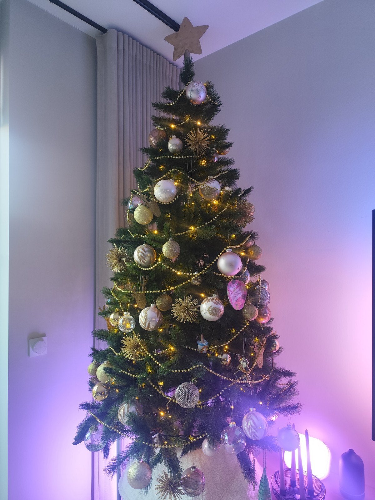 kerstboom Triumph tree slim romagne, Ophalen, Zo goed als nieuw