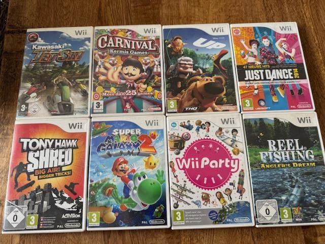 8x Wii spelletjes vanaf 3 jaar, Avontuur en Actie, Gebruikt, Ophalen of Verzenden, 3 spelers of meer