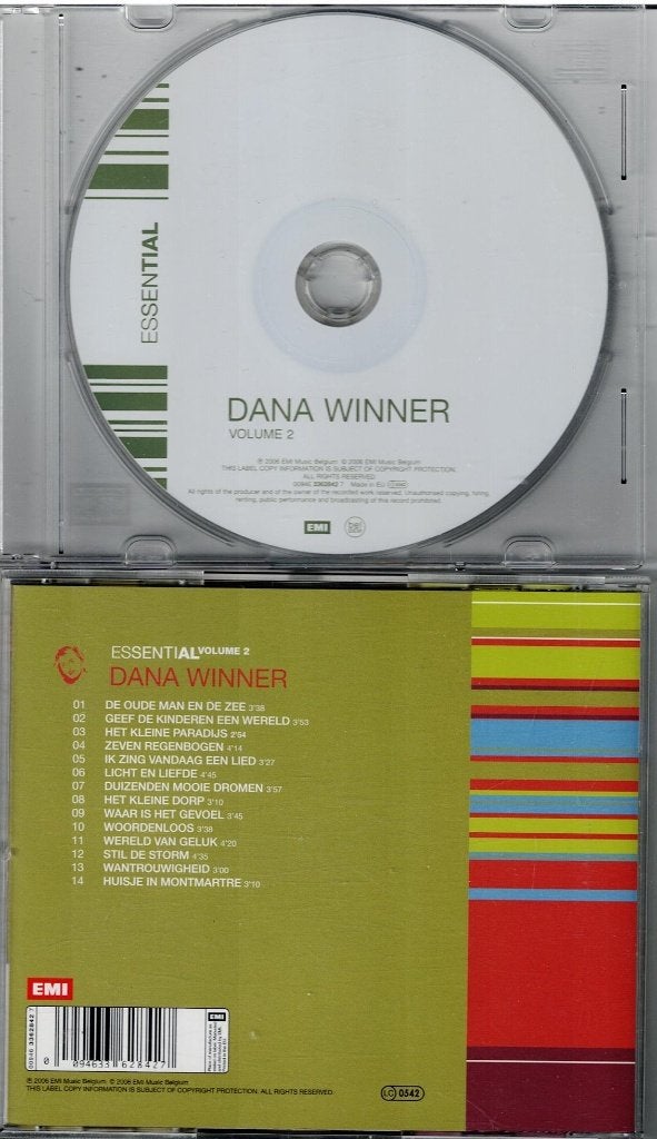 DANA WINNER ESSENTIAL VOL. 2 GROEN ALLEEN HET SCHIJFJE, Ophalen of Verzenden, Zo goed als nieuw, Nederlandstalig