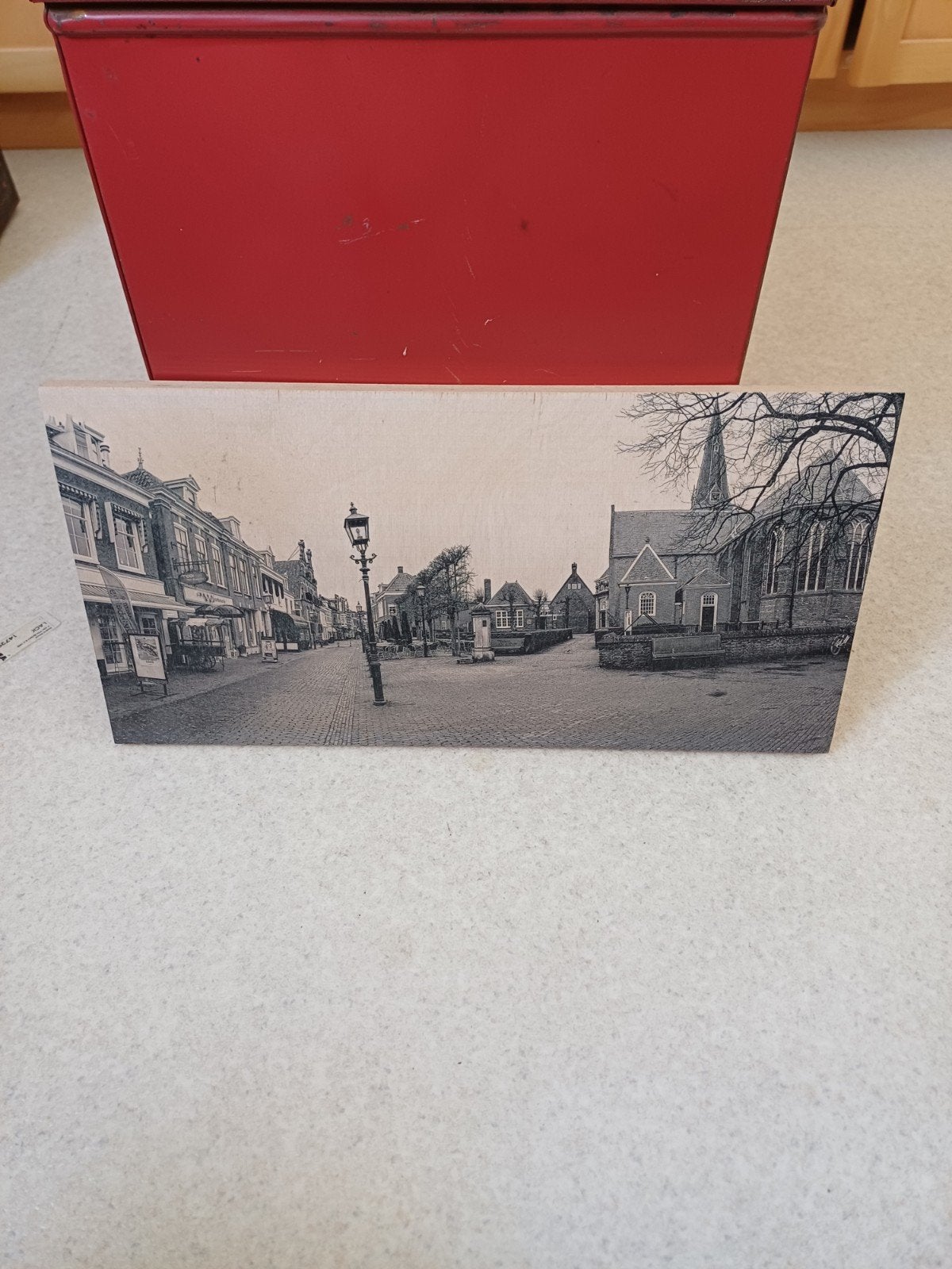 Fotopaneel Herenstraat Voorburg - Charles Groeneveld Fotogr., Antiek en Kunst, Kunst | Tekeningen en Foto's, Ophalen, Foto, Fotografie