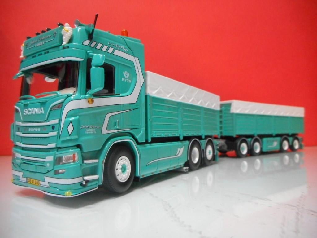 TEKNO SCANIA JAKOB PEDERSEN 87946, Ophalen of Verzenden, Nieuw, Bus of Vrachtwagen, Tekno