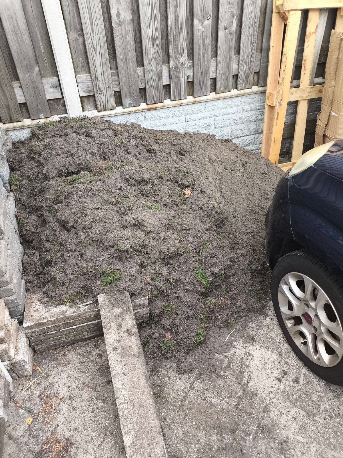 Zwart Zand, Tuin en Terras, Zand, Ophalen, Overige typen