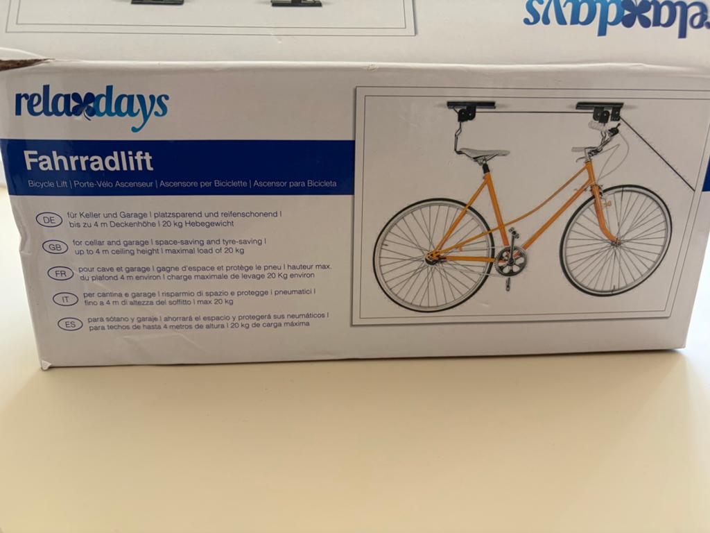 Relaxdays Fietslift - Nieuw in verpakking, Ophalen, Nieuw