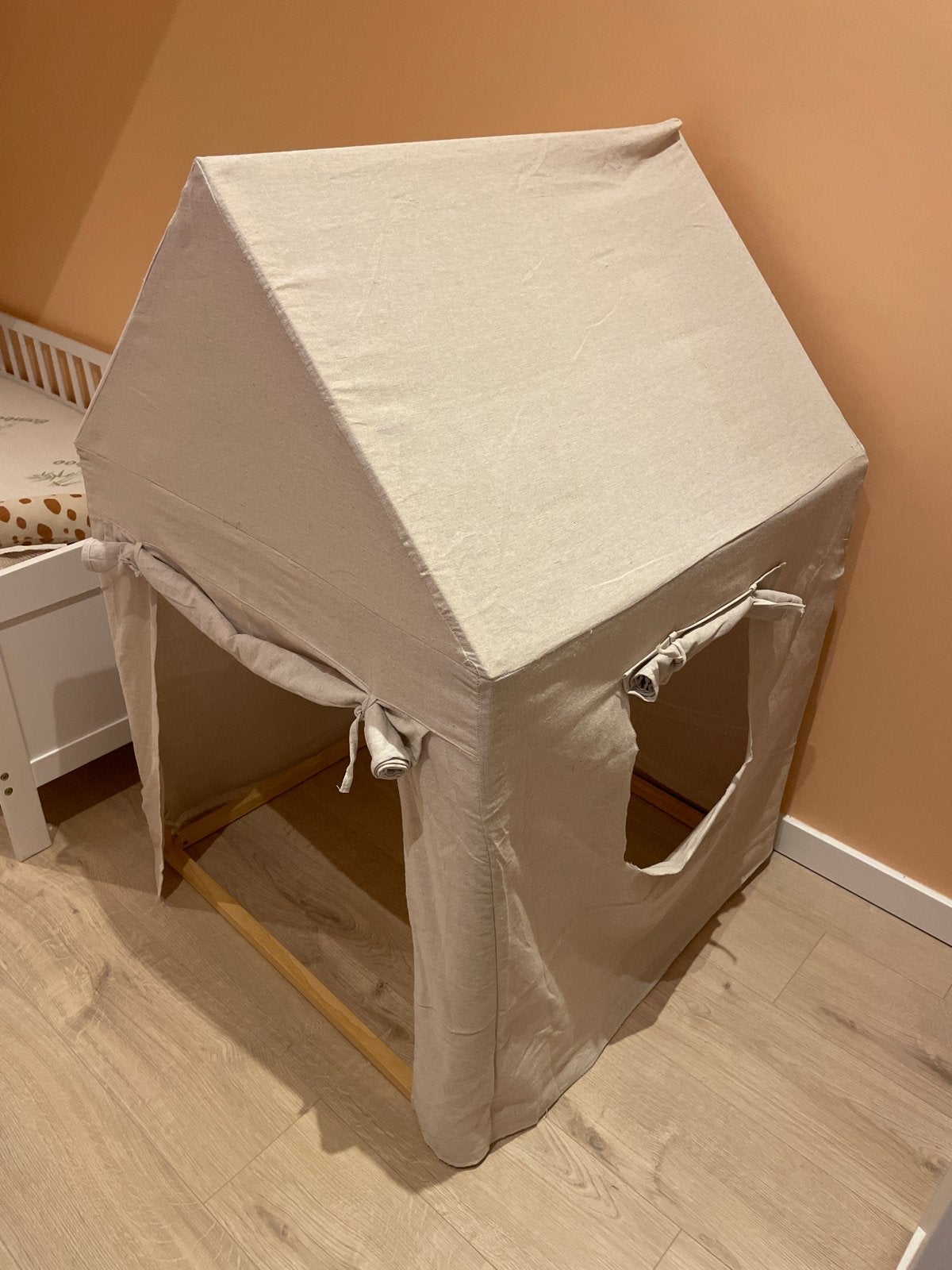 Speelhuisje 77.5x77.5x116 cm - Zo goed als nieuw, Ophalen, Zo goed als nieuw, Overige materialen