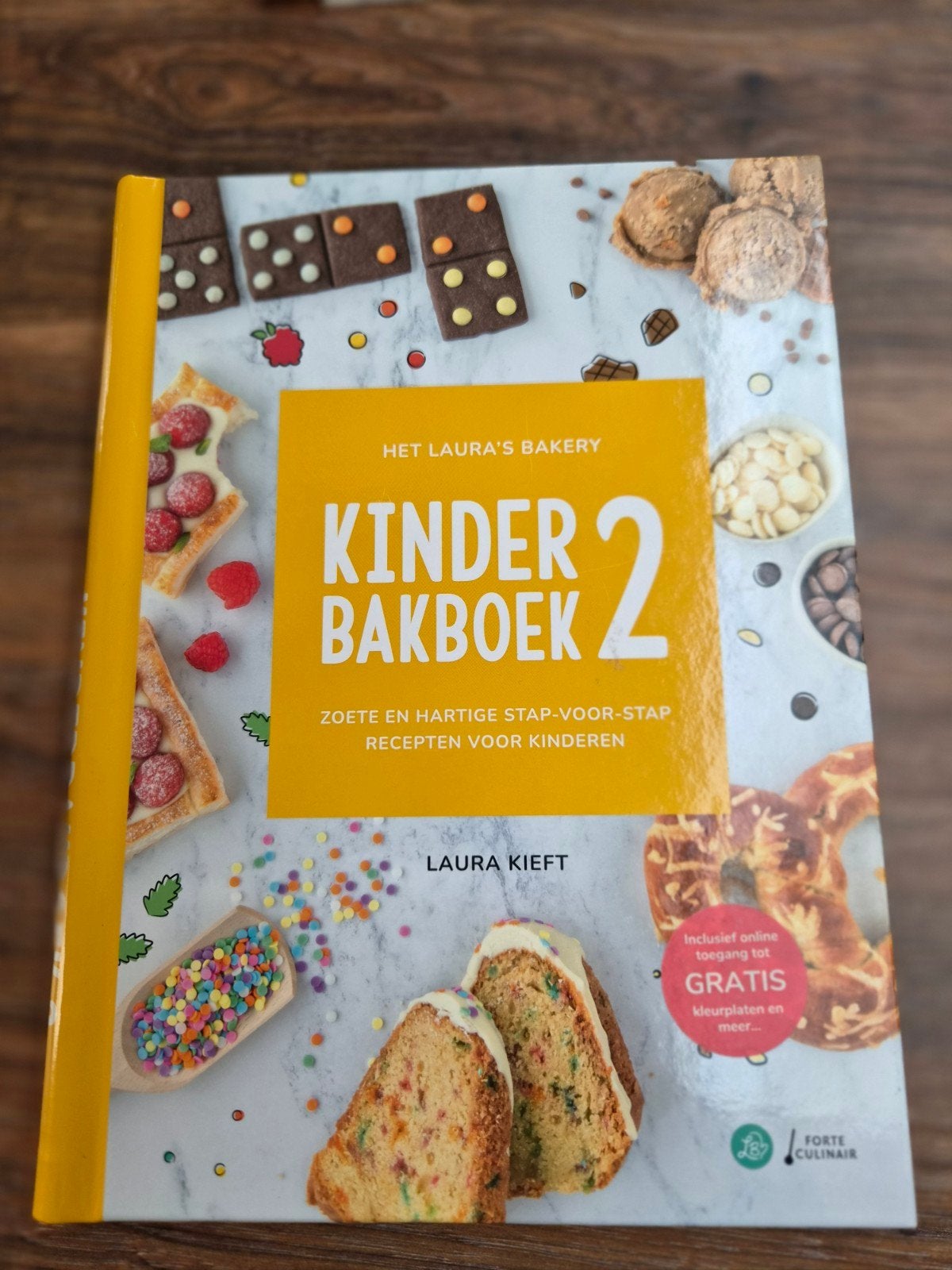Het Laura's Bakery Kinderbakboek 2 - Nieuw, Ophalen of Verzenden, Nieuw, Laura Kieft