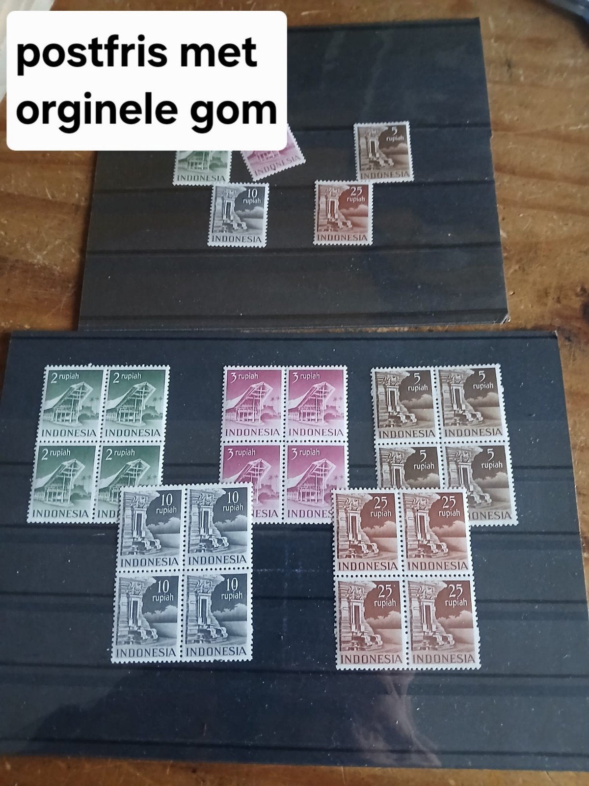INDONESIE APART BLOKKEN VAN 4 POSTFRIS, Ophalen, Buitenland