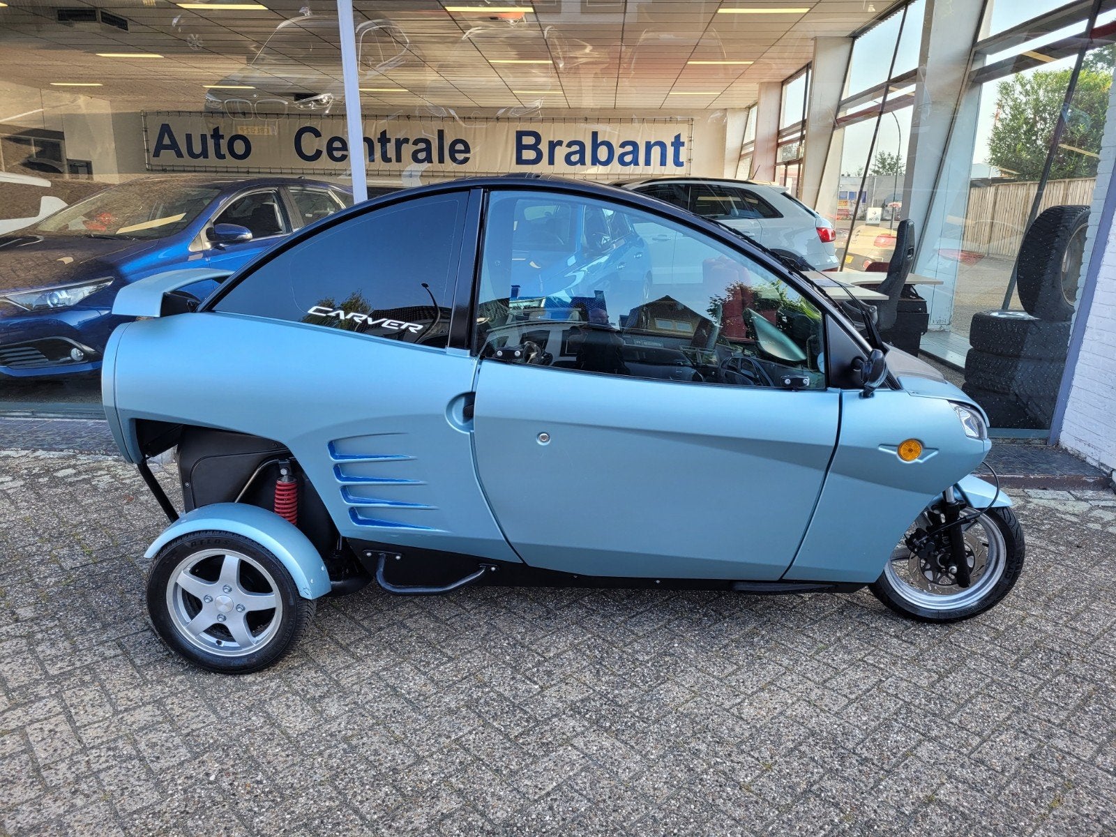 Carver 50km  met electrisch verwarming,wegenbelasting  vrij,, Ophalen, Carver, Zo goed als nieuw