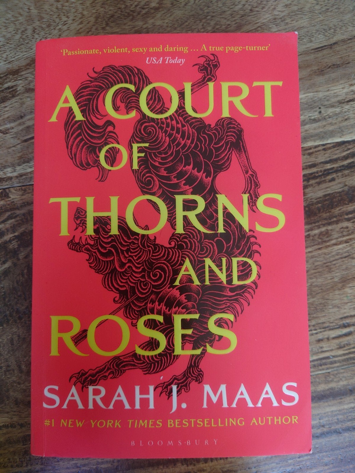 A Court of Thorns and Roses - Sarah J. Maas (zgan), Boeken, Fantasy, Ophalen of Verzenden, Zo goed als nieuw, Sarah J. Maas