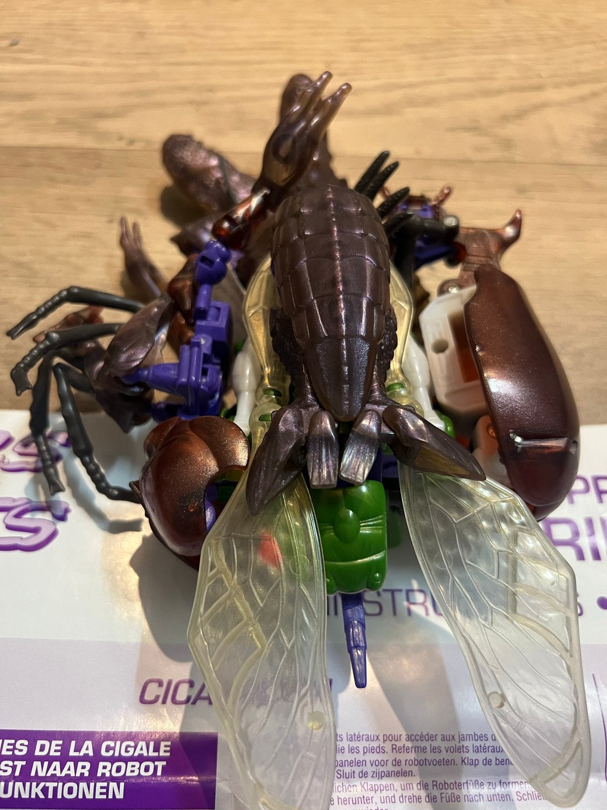 Transformers Beast Wars Cicadacon actiefiguur, Ophalen of Verzenden, Gebruikt