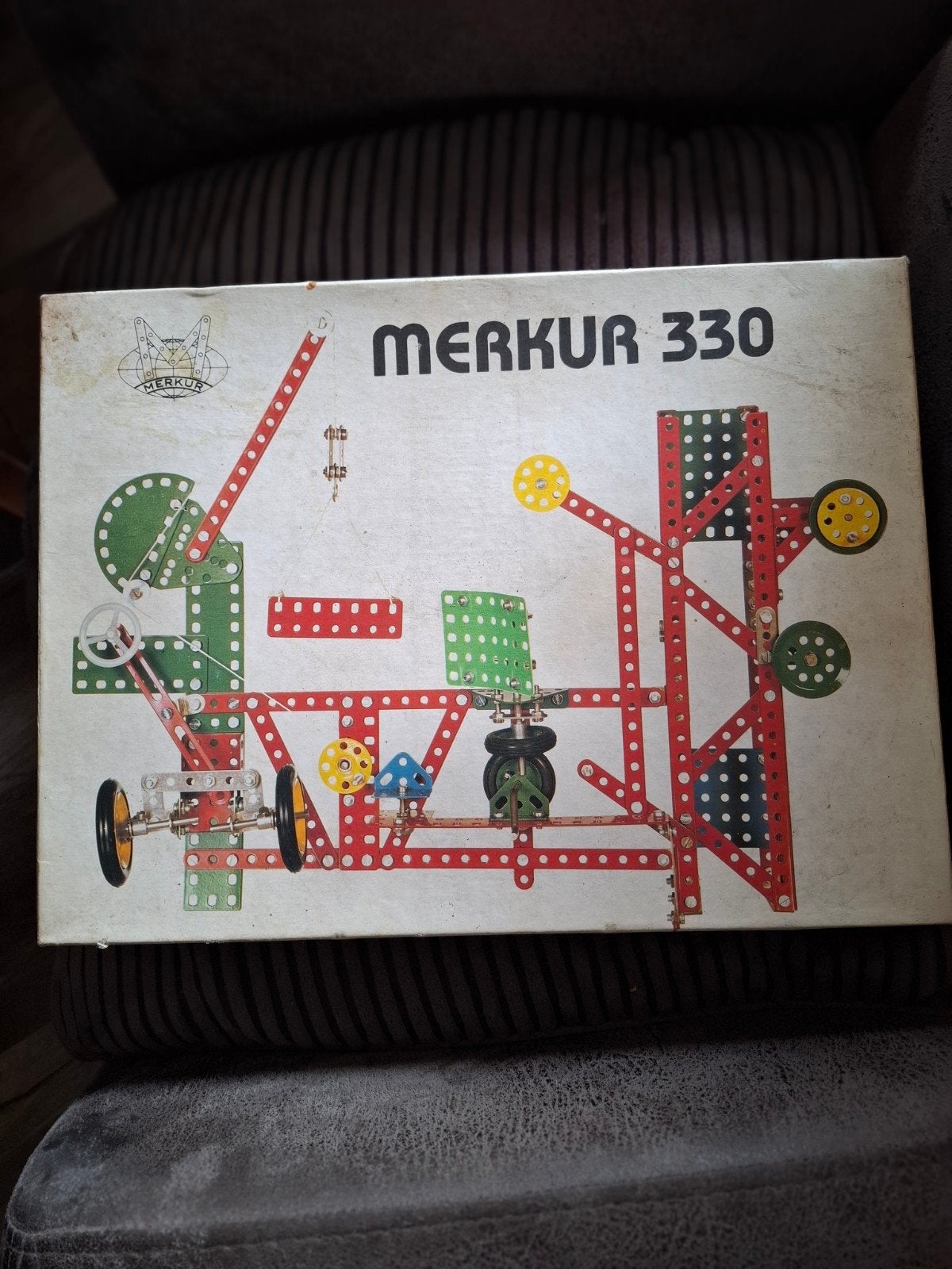 Merkur 330 Meccano Nieuw in Doos met Onderdelenlijst, Ophalen of Verzenden, Nieuw, Overige merken