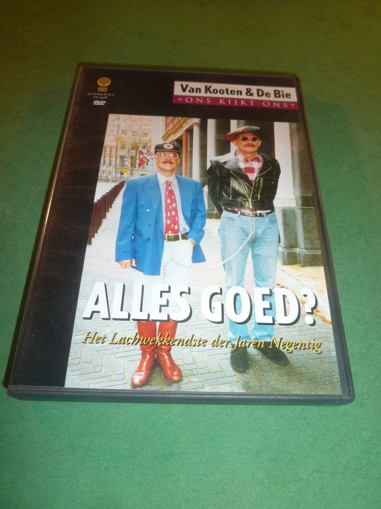 Van Kooten & de Bie Alles goed ? dvd Koot, Alle leeftijden, Verzenden, Zo goed als nieuw, Tv-programma of Sketches