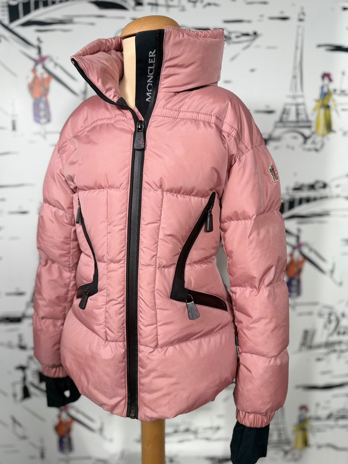 Moncler Grenoble meisjes ski jas winterjas maat 8 (990 euro)
