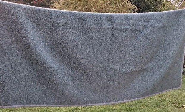 Vintage Venezia Dralon deken, Made in Germany, Huis en Inrichting, Slaapkamer | Beddengoed, Gebruikt, Overige maten, Ophalen of Verzenden