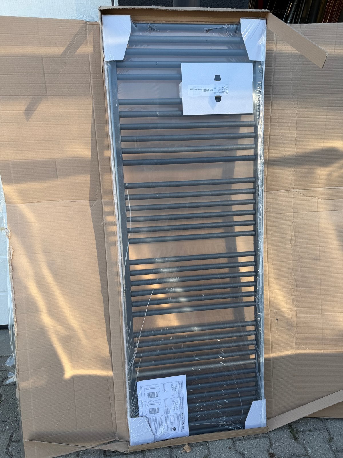Badkamer Radiator Vasco BB Bathline - Antraciet - 1714x600, Ophalen of Verzenden, Nieuw