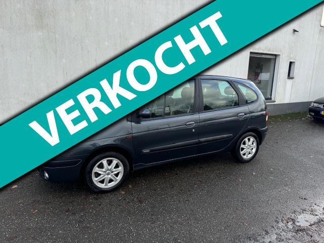 Renault Scénic 1.6-16V Expression Sport, '02, 162000 km, ja, Gebruikt, 1225 kg, 4 cilinders, Origineel Nederlands