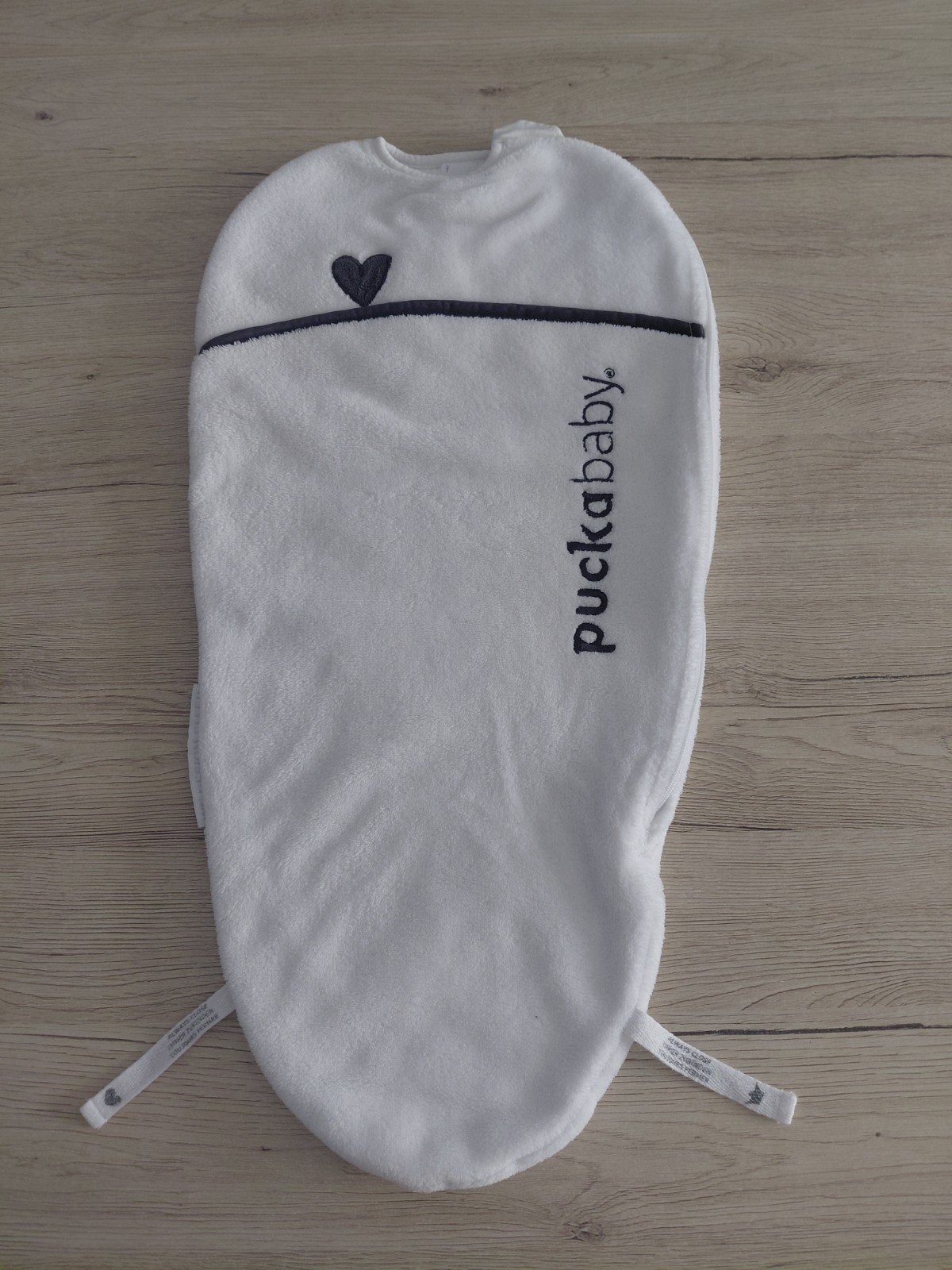 Puckababy piep, teddy, prachtige staat, Kinderen en Baby's, Dekens, Slaapzakjes en Inbakerproducten, Bakerzak of Bakerdoek, Inclusief buikband