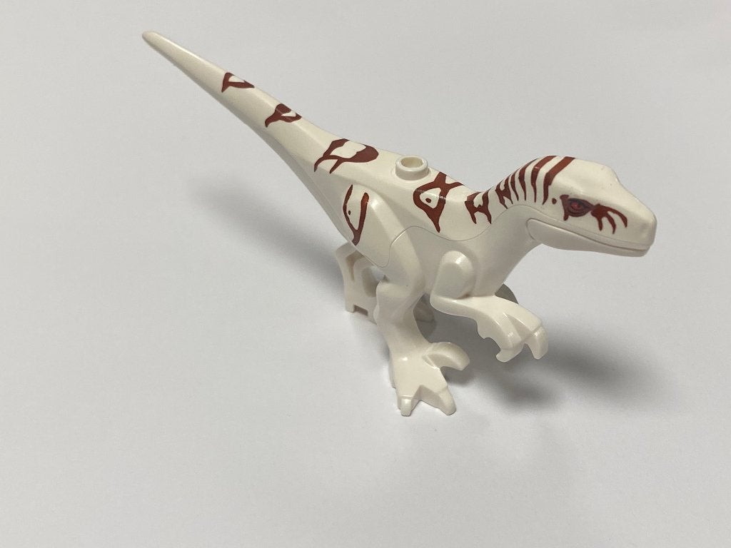 Lego witte dinosaurus Atrociraptor, Kinderen en Baby's, Speelgoed | Duplo en Lego, Jurassic World, Lego, Overige typen, Nieuw