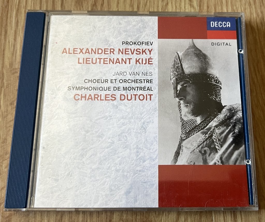 CD Prokofiev - Alexander Nevsky / Dutoit, Ophalen of Verzenden, Classicisme, Zo goed als nieuw, Kamermuziek