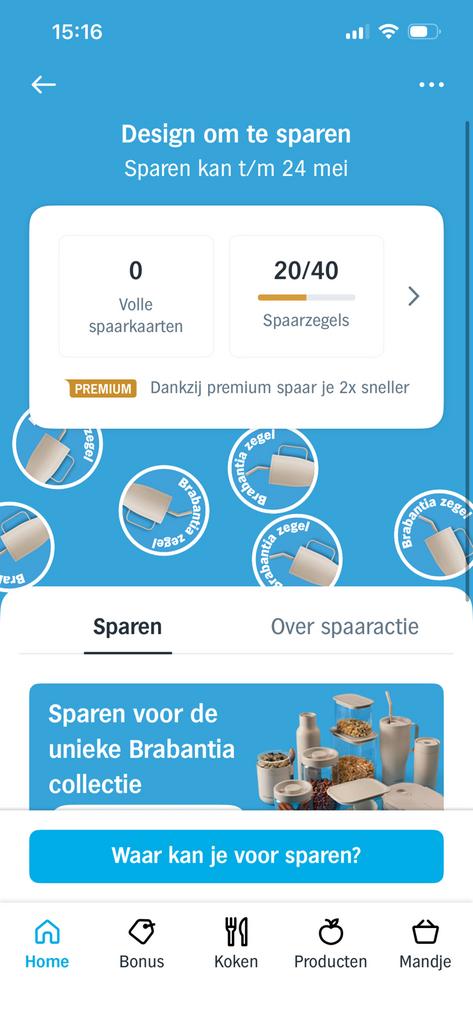 AH Brabantia kortingskaarten 🙌, Kortingsbon