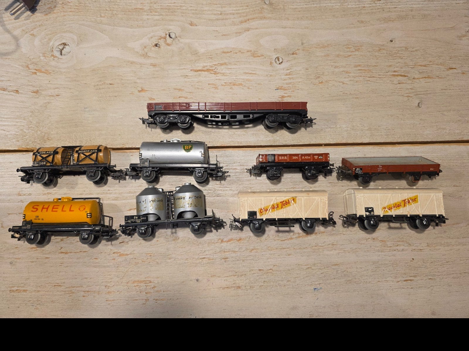 Diverse modelspoorwagons - Verschillende merken en types, Overige merken, Gebruikt, Gelijkstroom of Wisselstroom, Wagon