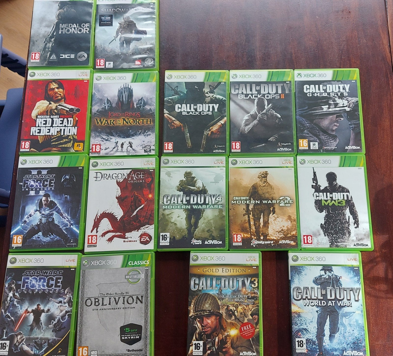 Xbox 360 Games - Diverse Collectie (Call of Duty, Red Dead), Ophalen of Verzenden
