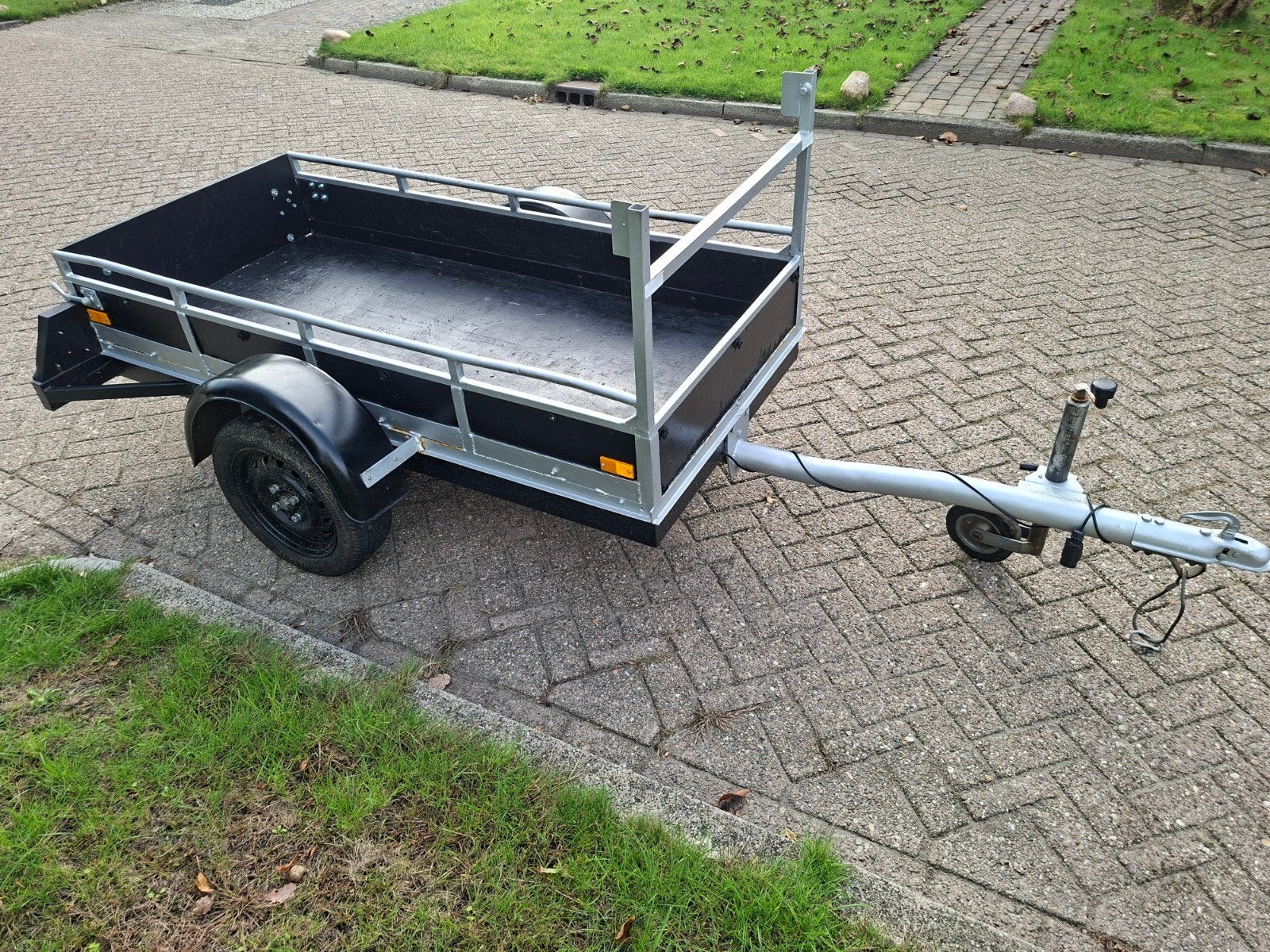 Aanhanger met rek - 750kg, Ophalen, Gebruikt