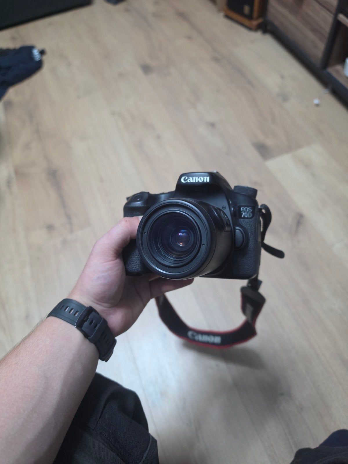 Canon EOS 70D met lens (lees beschrijving), Gebruikt, Spiegelreflex, Canon, Ophalen of Verzenden