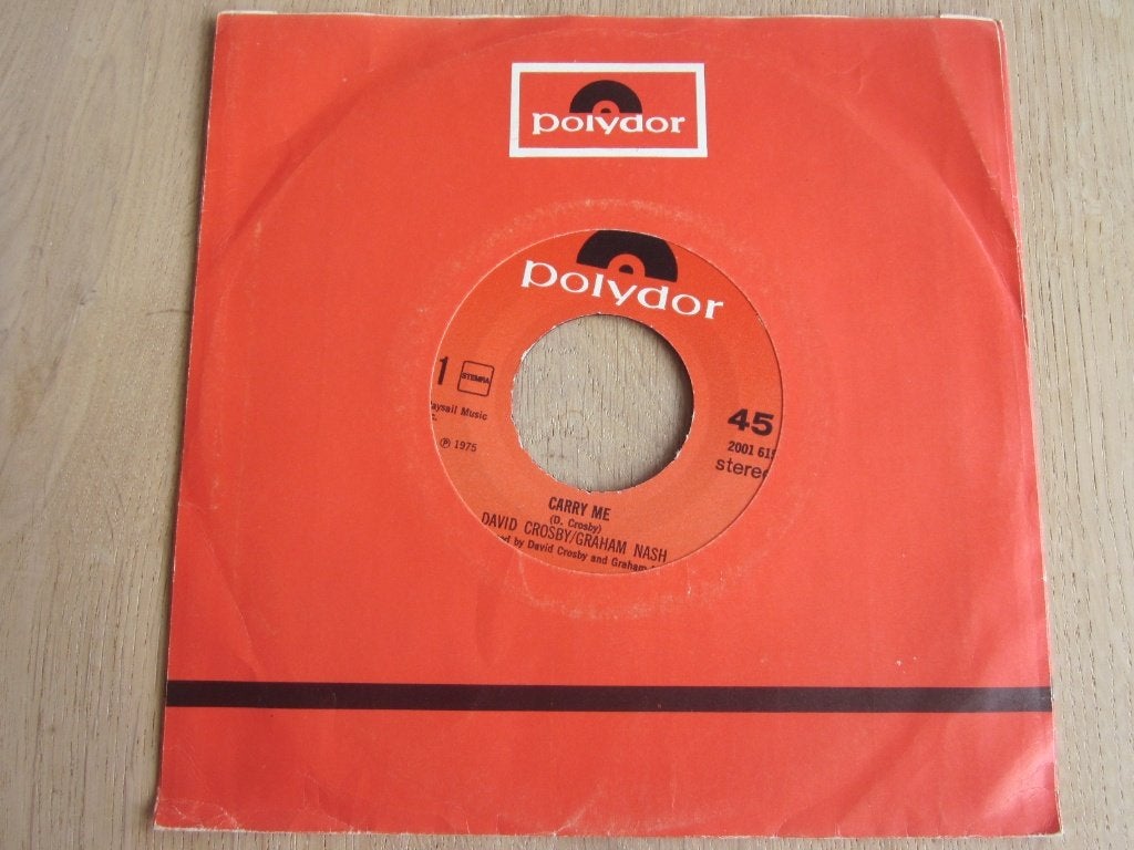 Crosby & Nash - Carry me, Verzenden, 7 inch, Zo goed als nieuw, Pop