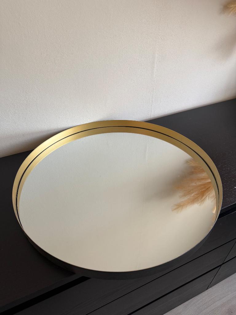 Spiegel, Huis en Inrichting, Woonaccessoires | Spiegels, Ophalen, Rond, Nieuw, Minder dan 100 cm