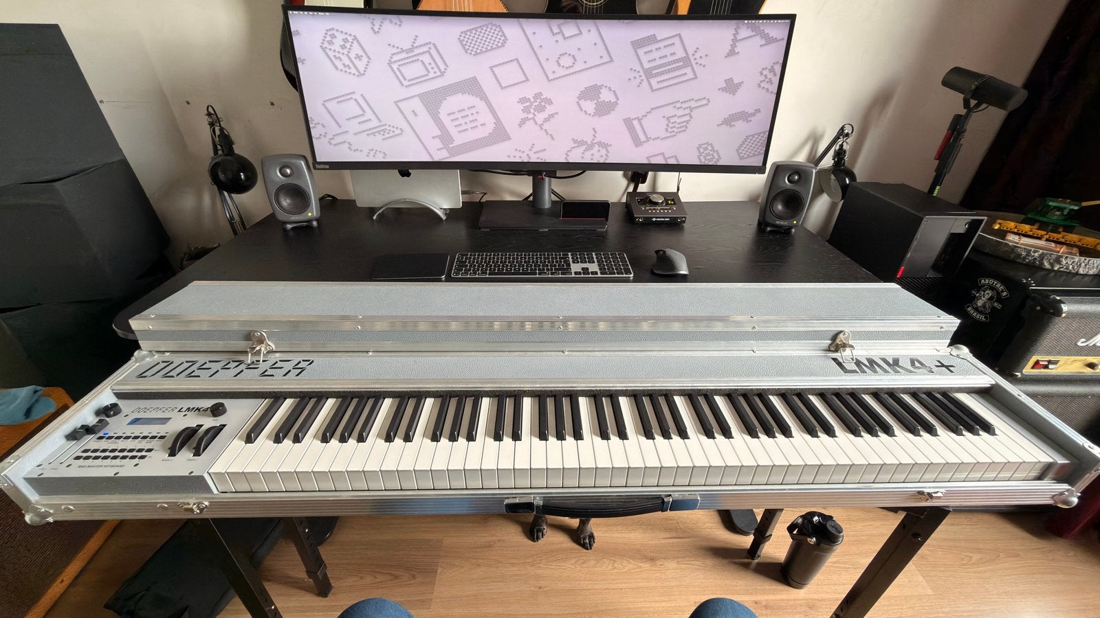 Doepfer LMK4+ 88 GH grey MIDI Masterkeyboard, Gebruikt, 88 toetsen, Aanslaggevoelig, Ophalen