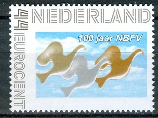 Ned. NVPH 2563 100 jaar NBFV 2008, Postzegels en Munten, Postzegels | Nederland, Ophalen of Verzenden, Na 1940, Postfris