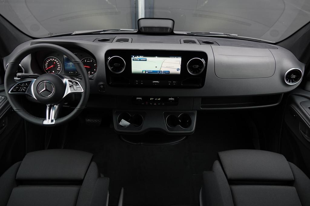 Mercedes-Benz Sprinter 4x4 319Cdi 190Pk 9G-tronic | L2H2 | D, Automaat, Stof, Gebruikt, Zwart