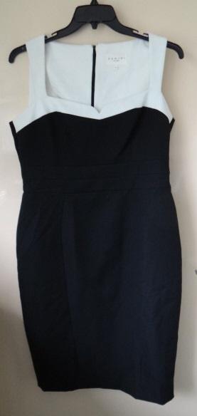 Mooie wit/zwarte DAMSEL IN A DRESS jurk, Ophalen, Zwart, Maat 42/44 (L), DAMSEL IN A DRESS
