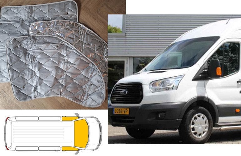 Raamisolatie Ford Transit Vanaf 2015 Grijs (zonder, Buurserstraat 15 A, 7481 EG,Haaksbergen, Ophalen of Verzenden, Info@123CamperOnderdelen.nl