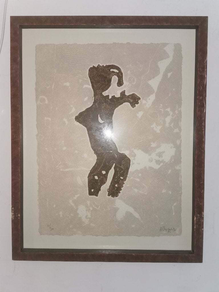 Origineel werk Alexander Vogels  Klaar voor aan de muur, Antiek en Kunst, Ophalen