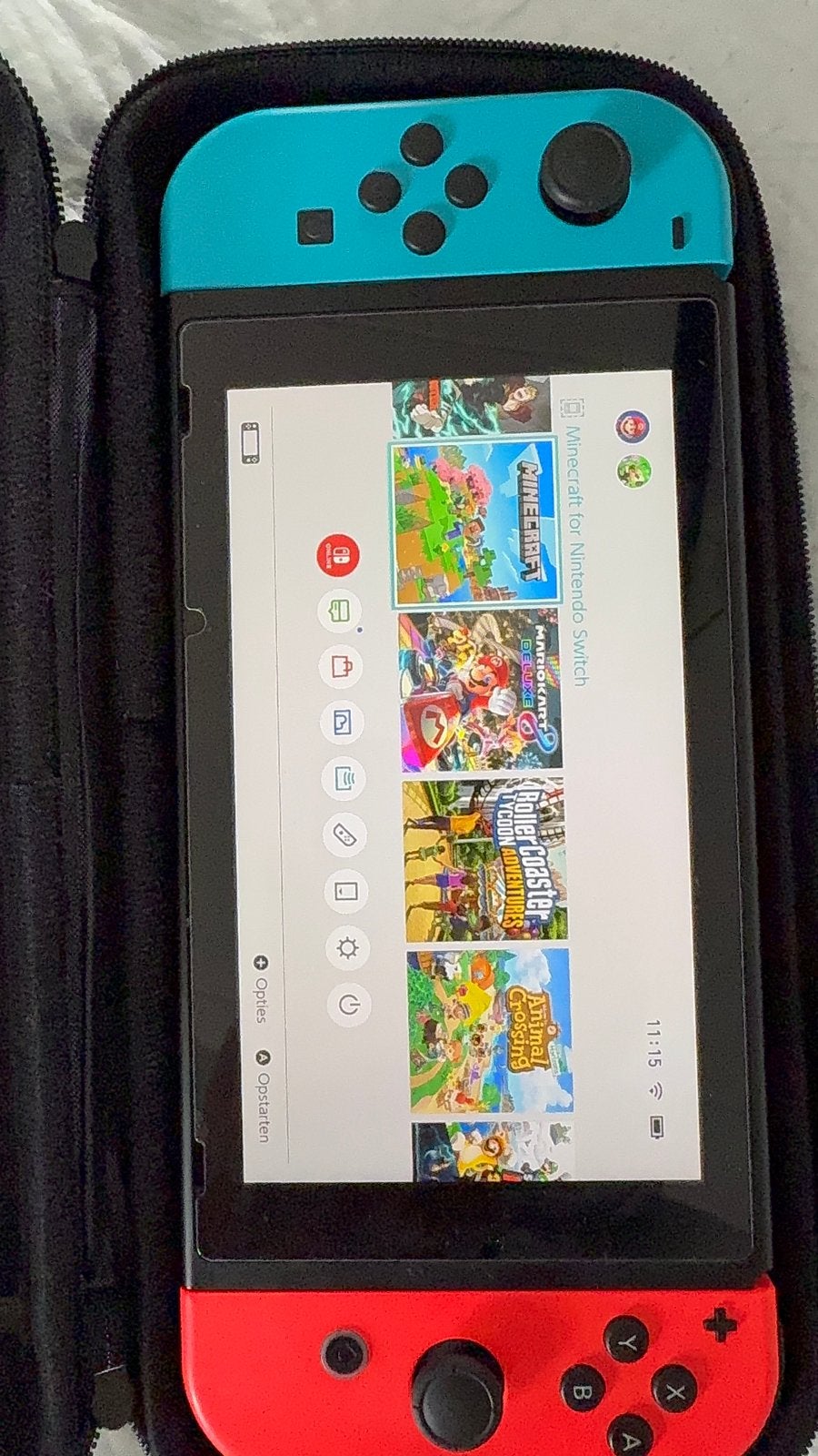 Krasvrije Nintendo Switch V2 met game Ring Fit Adventure, Spelcomputers en Games, Switch 2019 Upgrade, Met games, Met 2 controllers