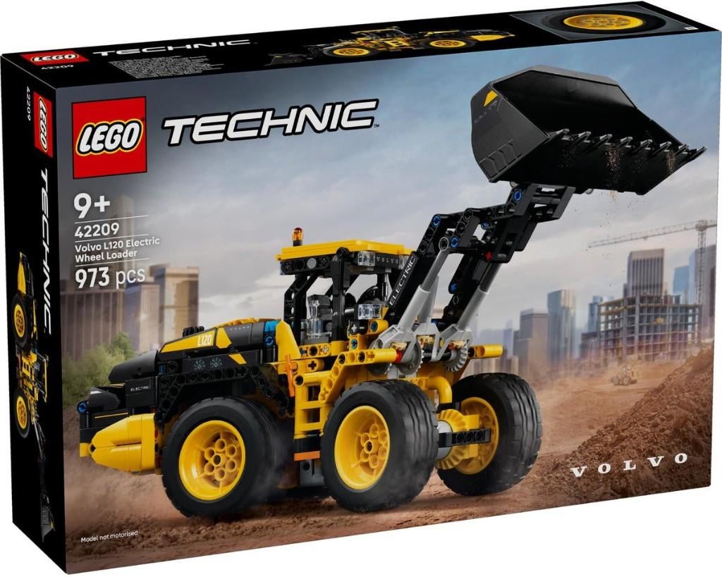 Lego Technic 42209 Volvo L120 Electric wiellader NIEUW, Lego, Lego, Nieuw, Ophalen of Verzenden