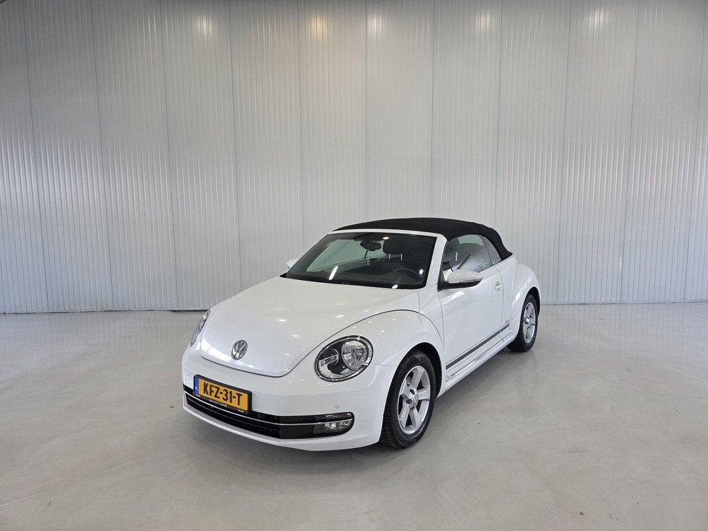 Volkswagen Beetle Cabriolet 1.2 TSI Design BlueMotion |NAVI|, Voorwielaandrijving, Stof, Gebruikt, 4 cilinders