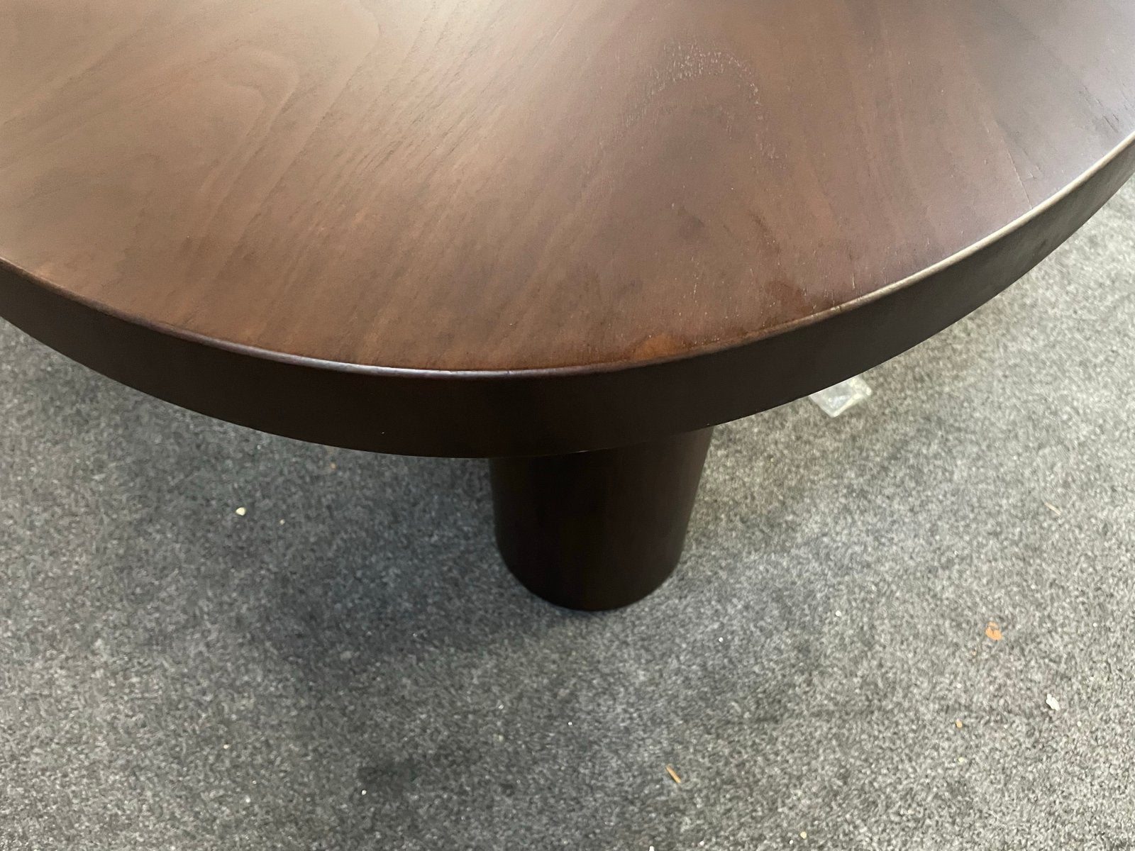 Tafel Bobbie organische vorm 215x110 wortelnoten, Ophalen, 100 tot 150 cm, Vijf personen of meer, Overige vormen