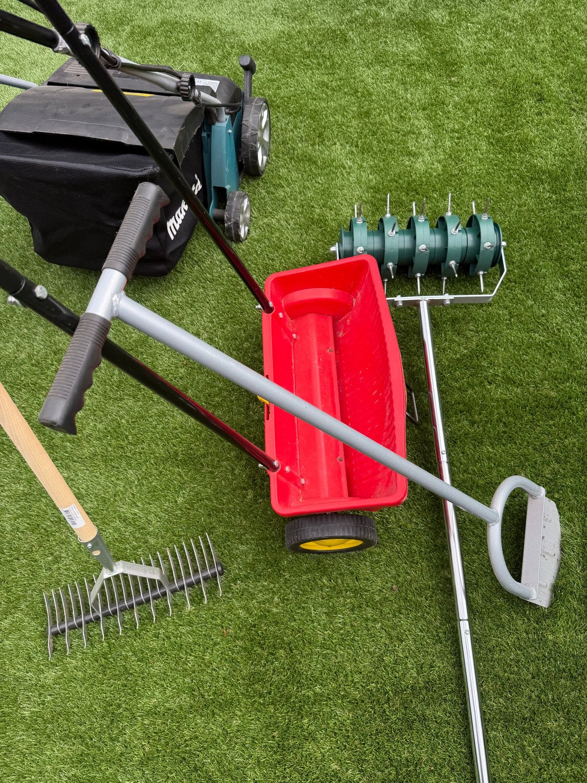 Tuin gereedschap set: Makita verticuteermachine, Wolf Garten, Ophalen, Gebruikt, Overige soorten